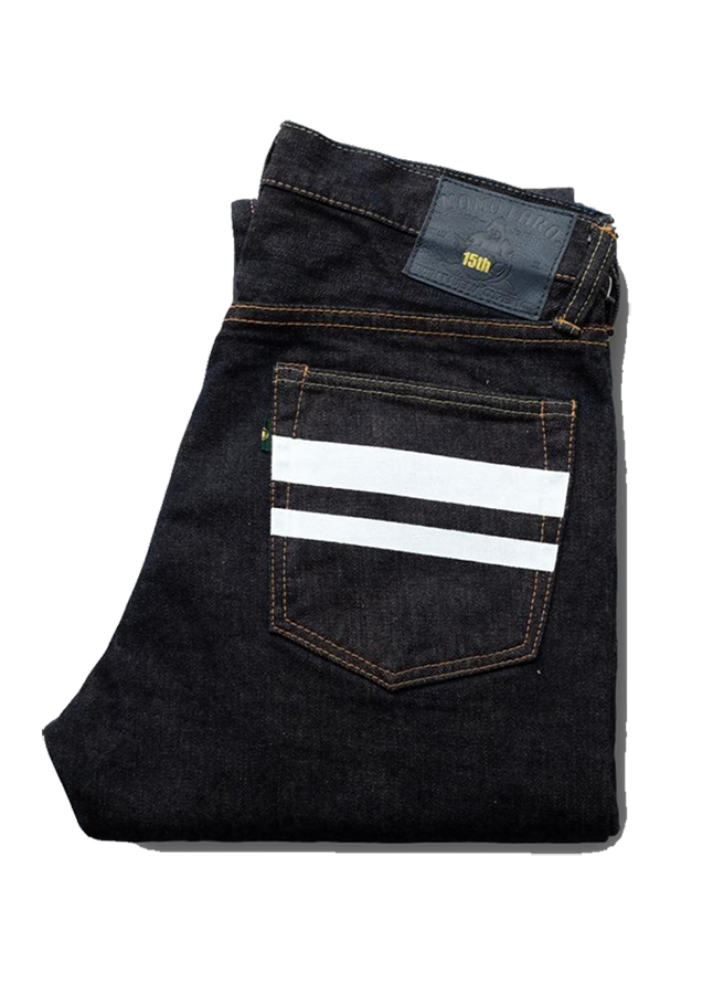 15THL01 - 15.7oz Anniversary Selvedge Jeans Left Hand Twill - Narrow Tapered