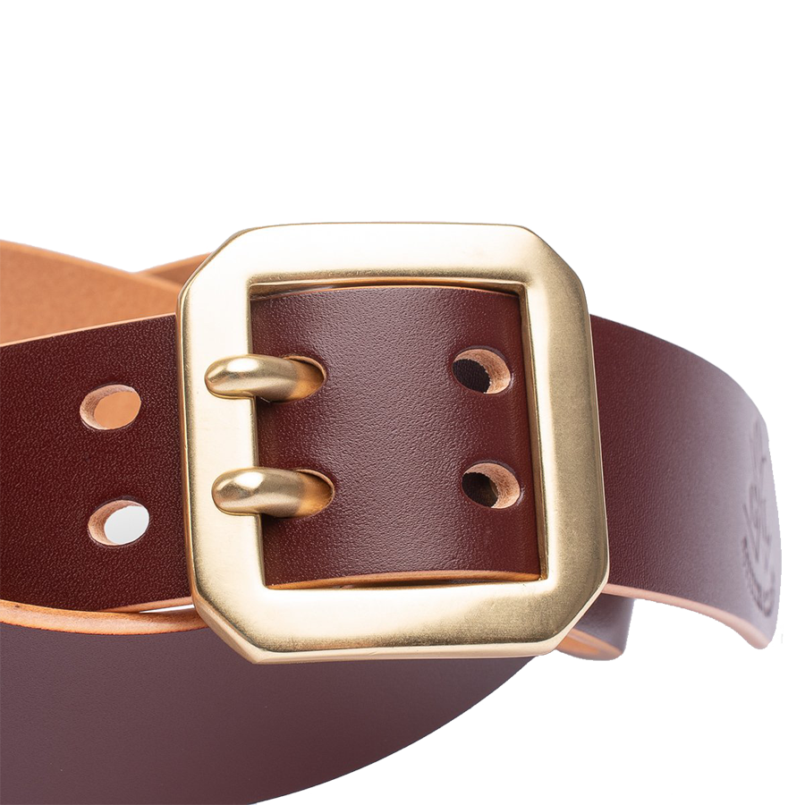 【タグあり】25AW Double Buckel Leather Belt doublet DB Buckle Belt （Black） 25AW83BT29 - Osaka / Kyoto
