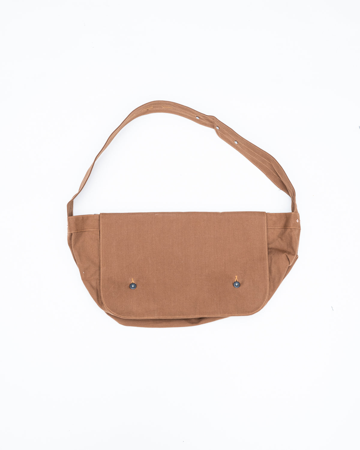 SCDB22-DC - Duck Canvas Messenger Bag - Brown