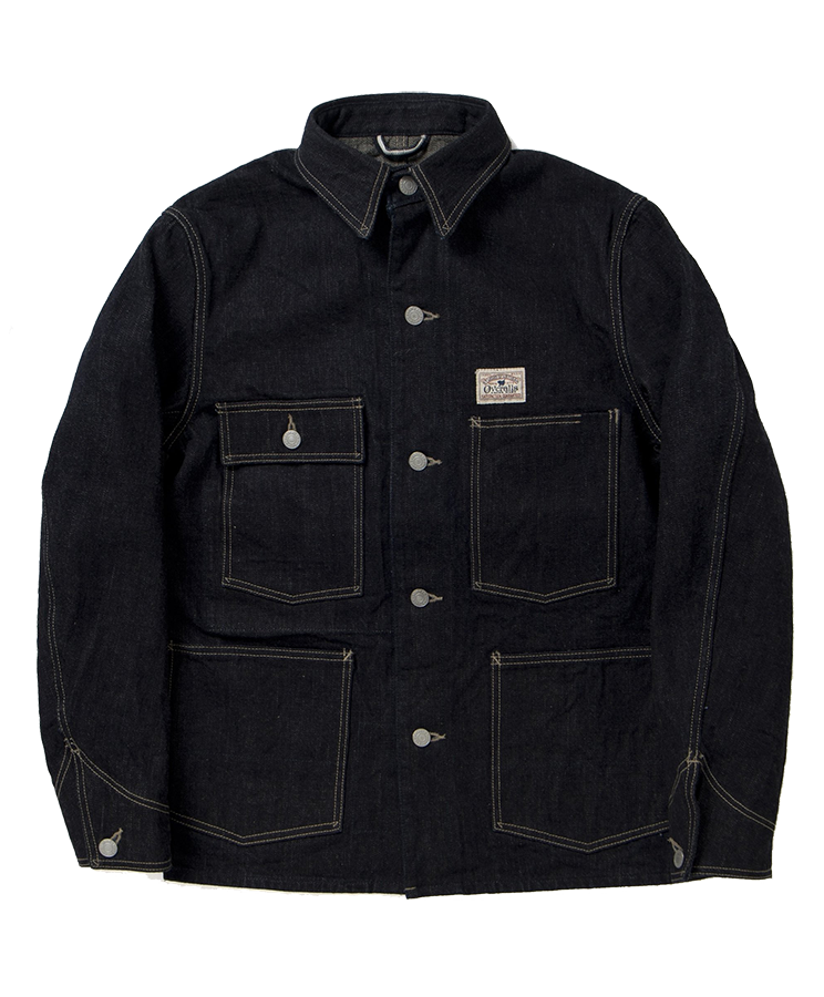 D4506 - 15oz G3 Coverall Selvedge - Indigo One-Wash | Dant D4506 - 15oz G3 Coverall Selvedge - Indigo One-Wash | Dant