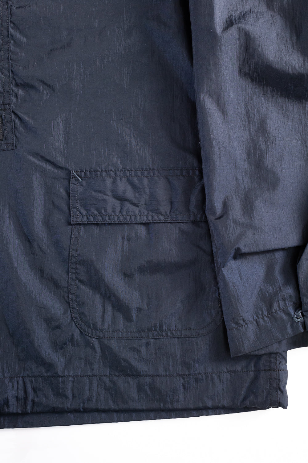 1105-CTN - NAVY Parka Crinkle Nylon Tafetta - Navy
