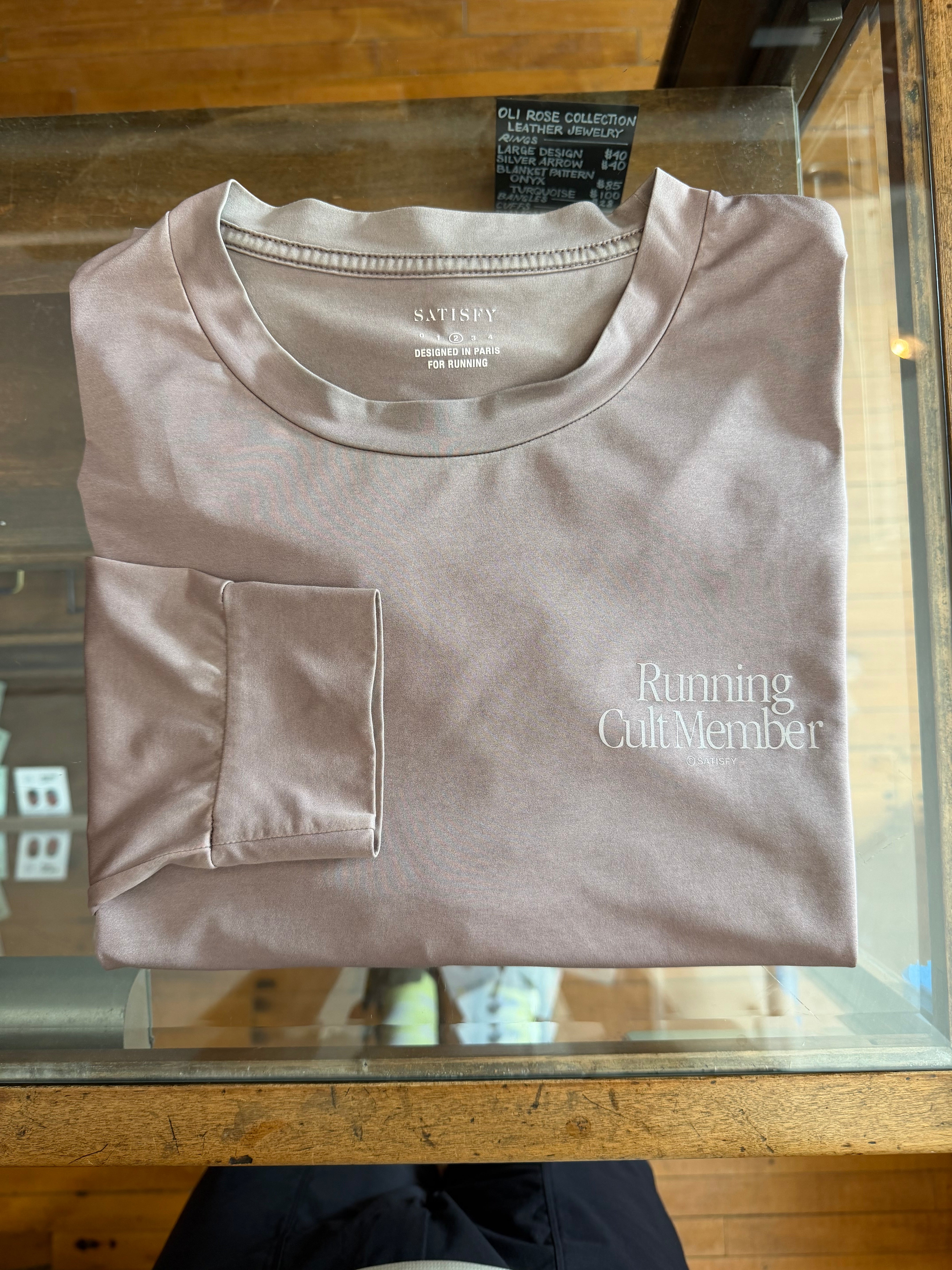 Gently Used Satisfy Running Long-sleeve Tee - Size 2