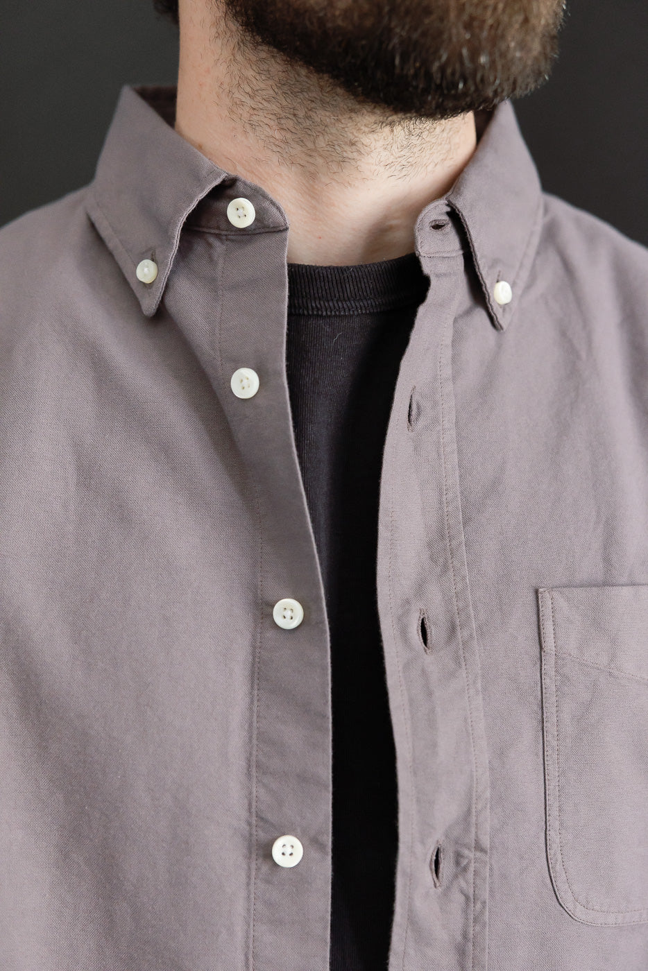 Big Oxford Cotton - Dusty Purple