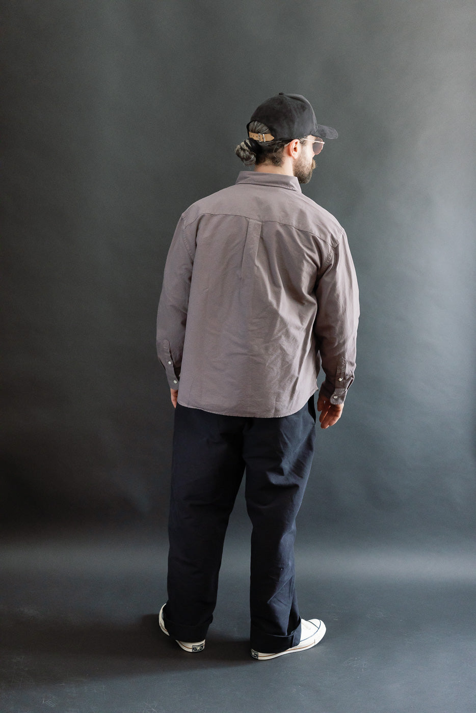 Big Oxford Cotton - Dusty Purple