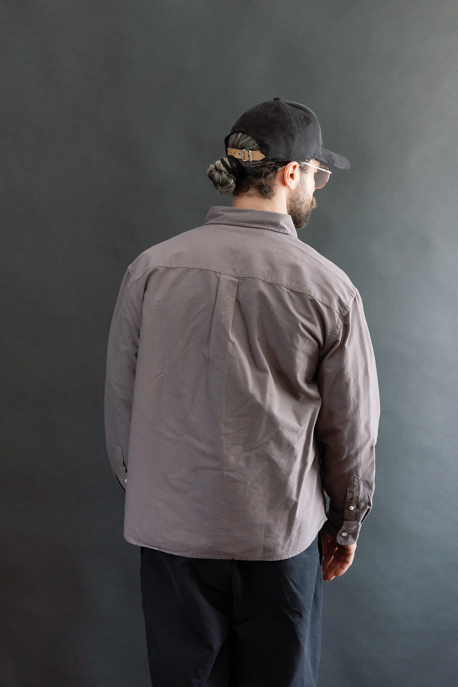 Big Oxford Cotton - Dusty Purple