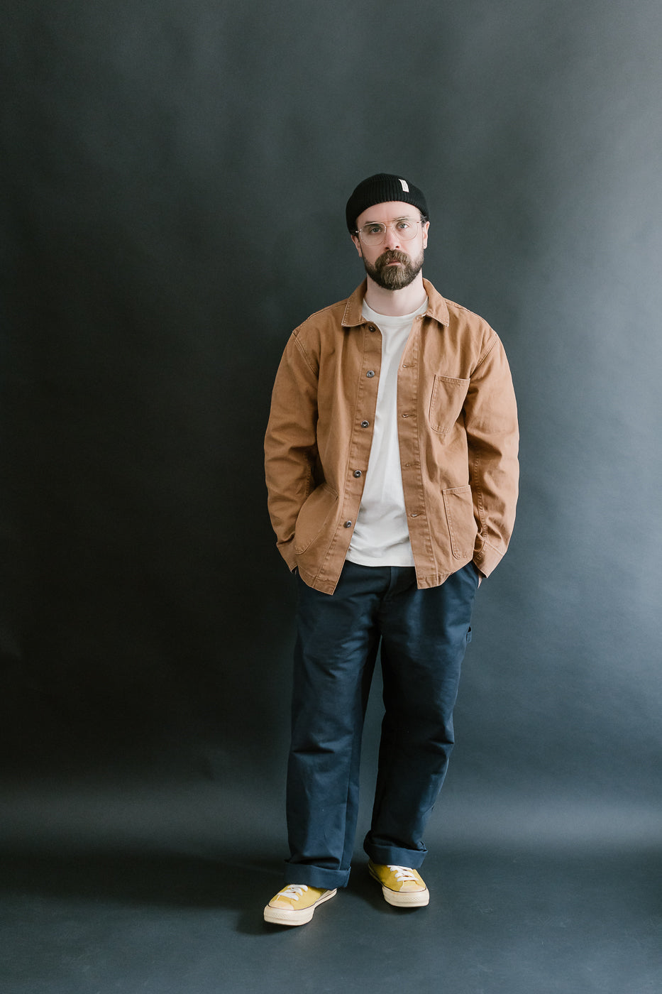 Chore Jacket Stonewash Canvas - Rust