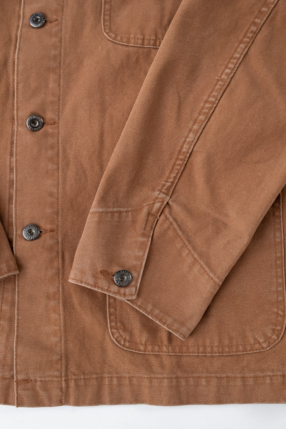 Chore Jacket Stonewash Canvas - Rust