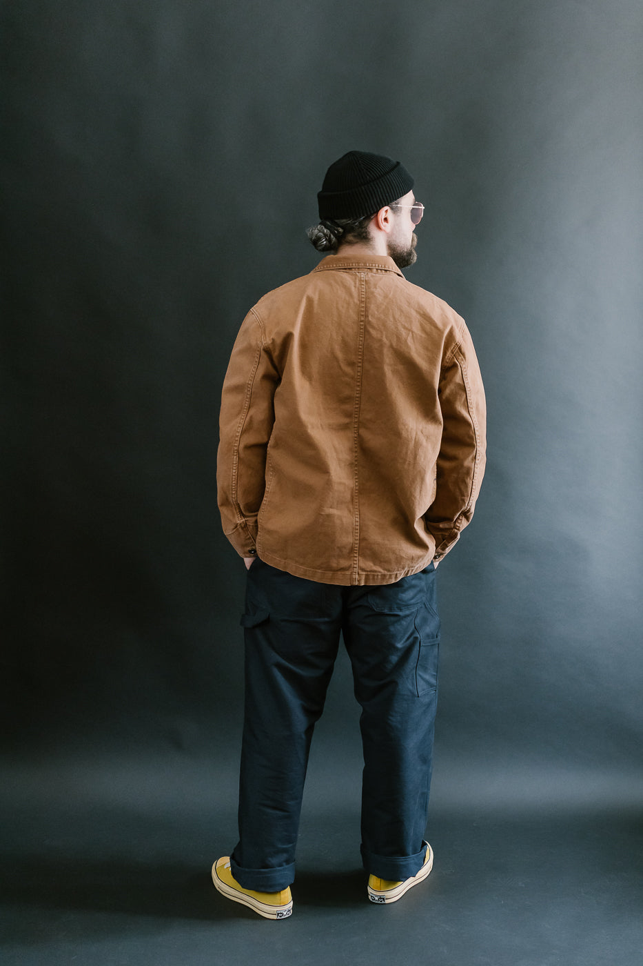Chore Jacket Stonewash Canvas - Rust