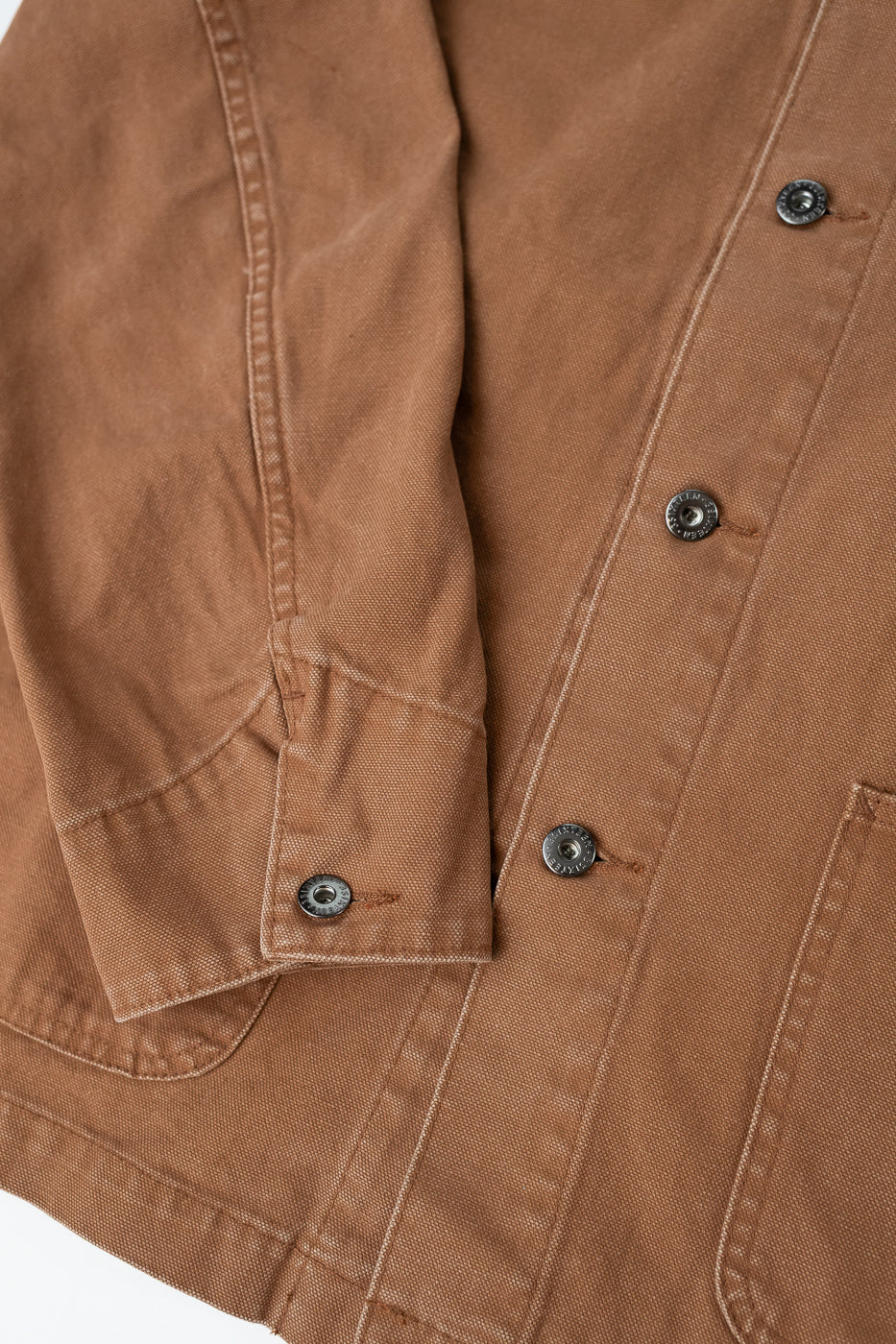 Chore Jacket Stonewash Canvas - Rust