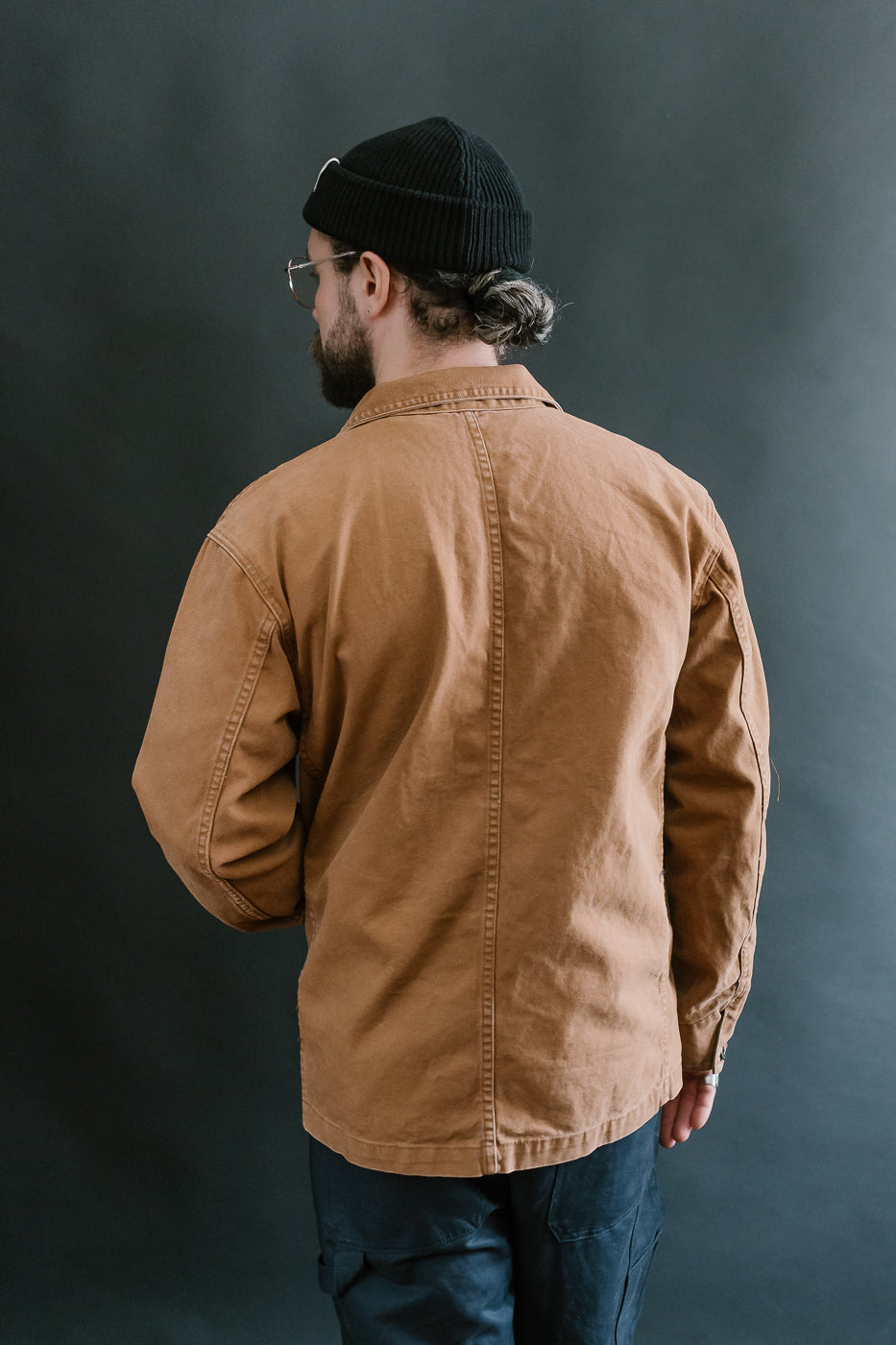 Chore Jacket Stonewash Canvas - Rust
