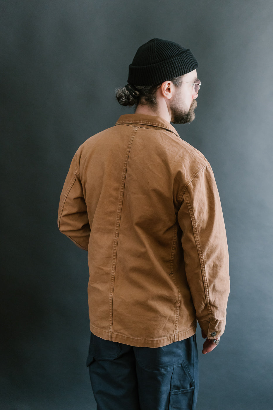 Chore Jacket Stonewash Canvas - Rust