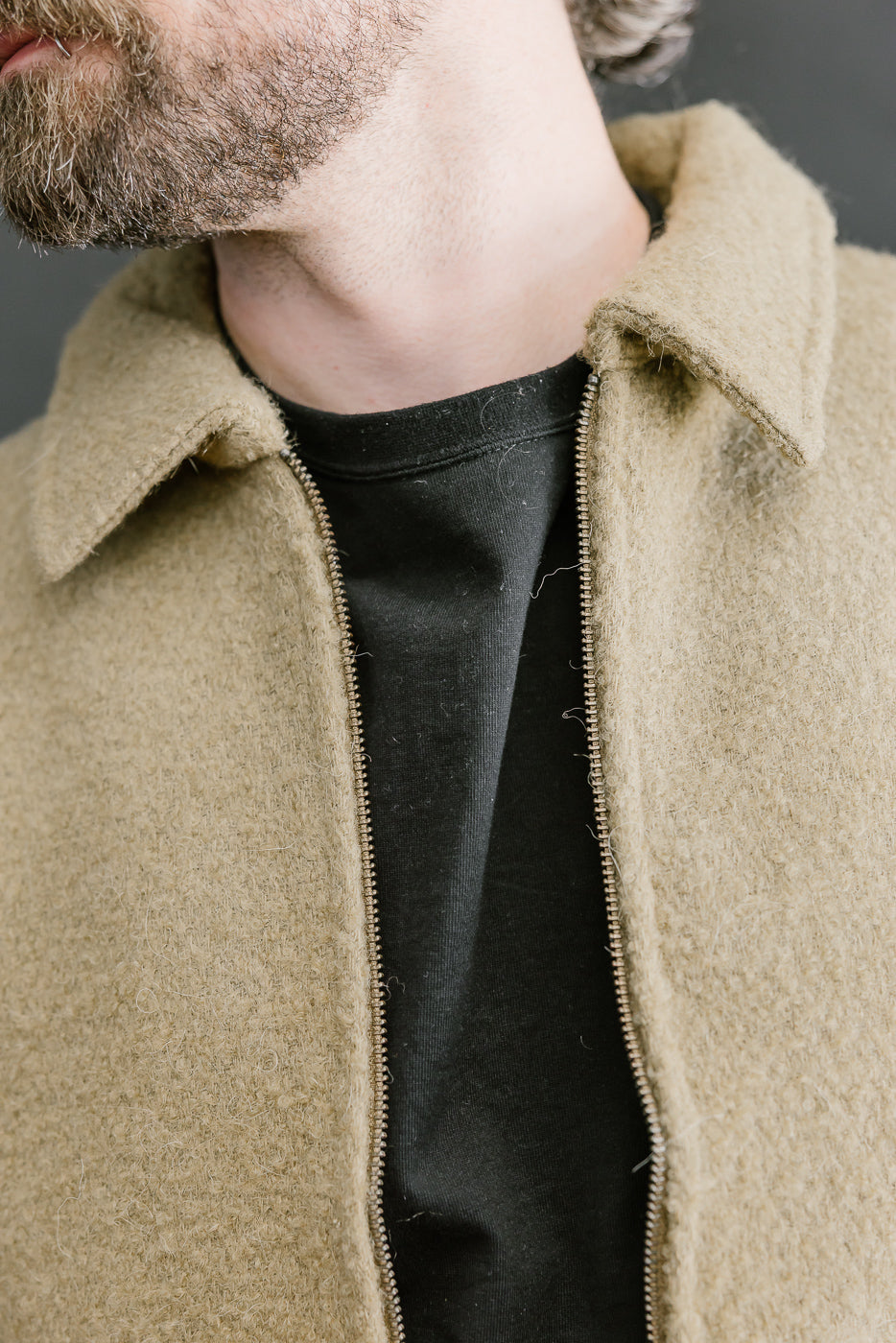 Club Jacket Bouclé - Wheat