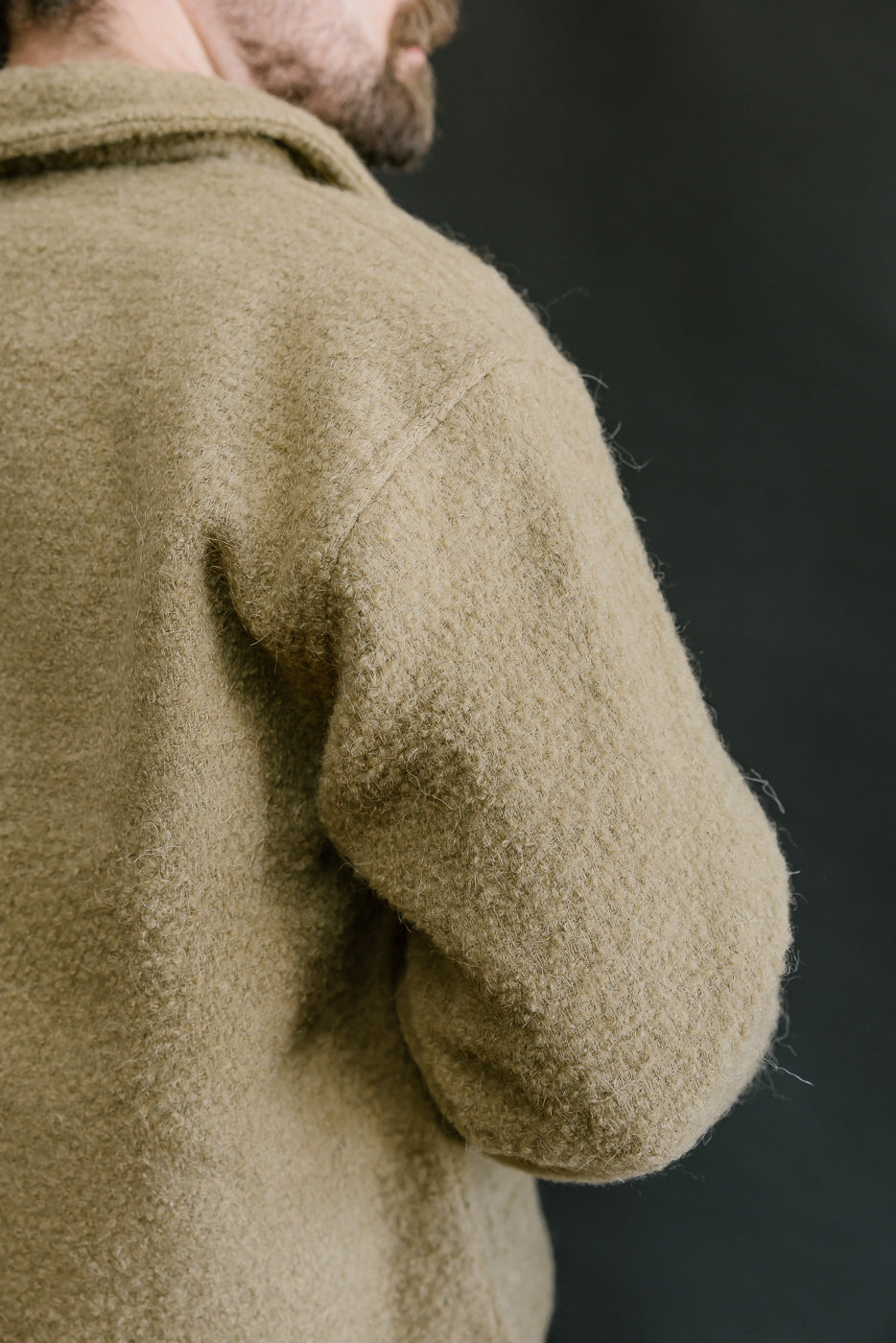 Club Jacket Bouclé - Wheat