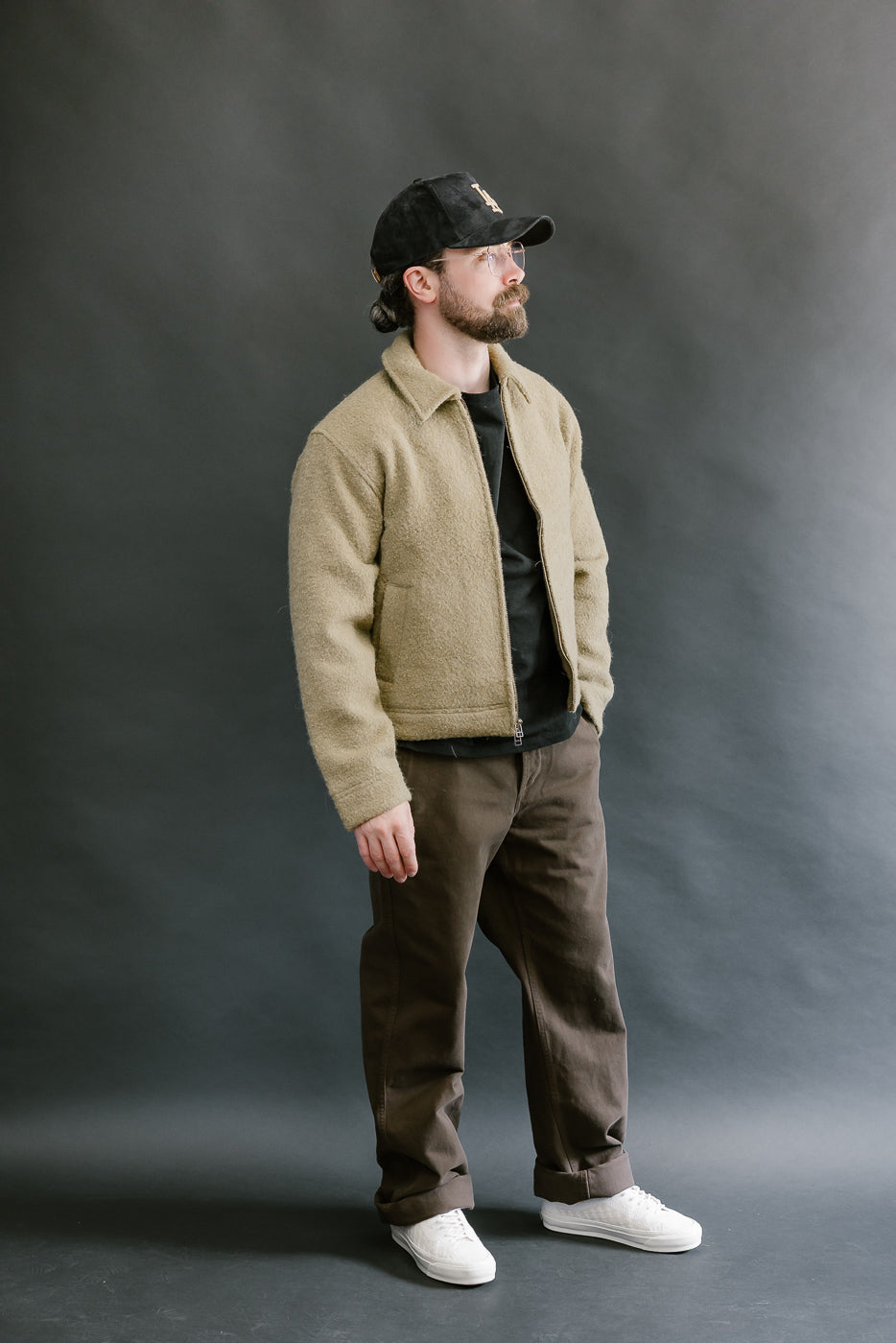 Club Jacket Bouclé - Wheat