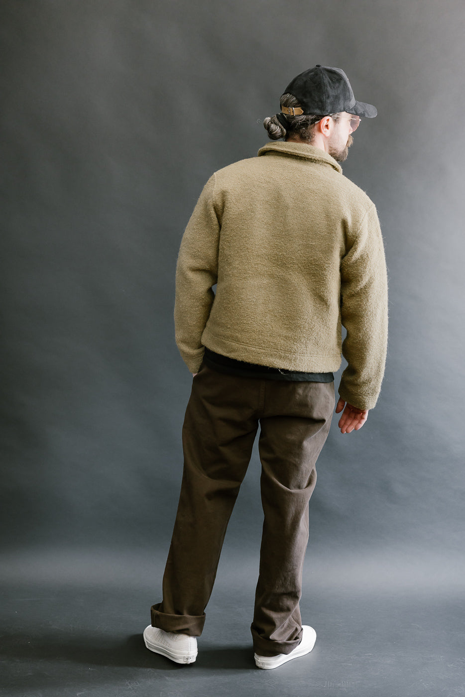 Club Jacket Bouclé - Wheat