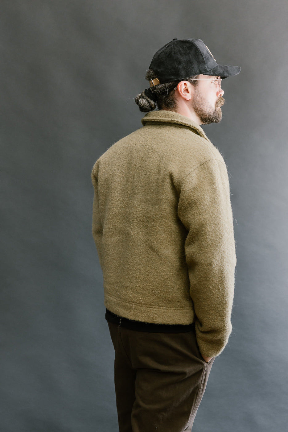 Club Jacket Bouclé - Wheat