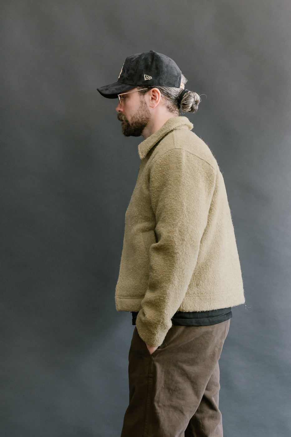 Club Jacket Bouclé - Wheat