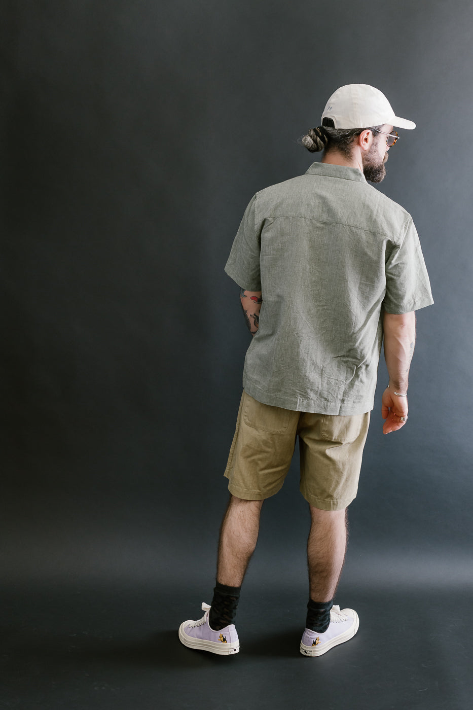 Drawstring Shorts HBT - Sand