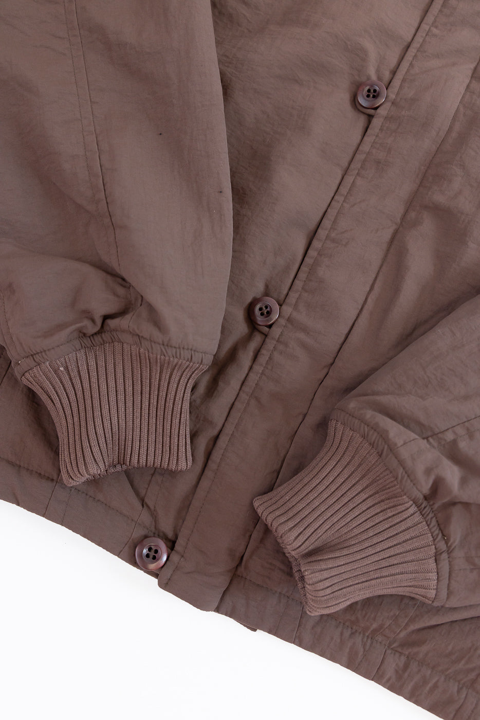 Loop Bomber Jacket - Brown