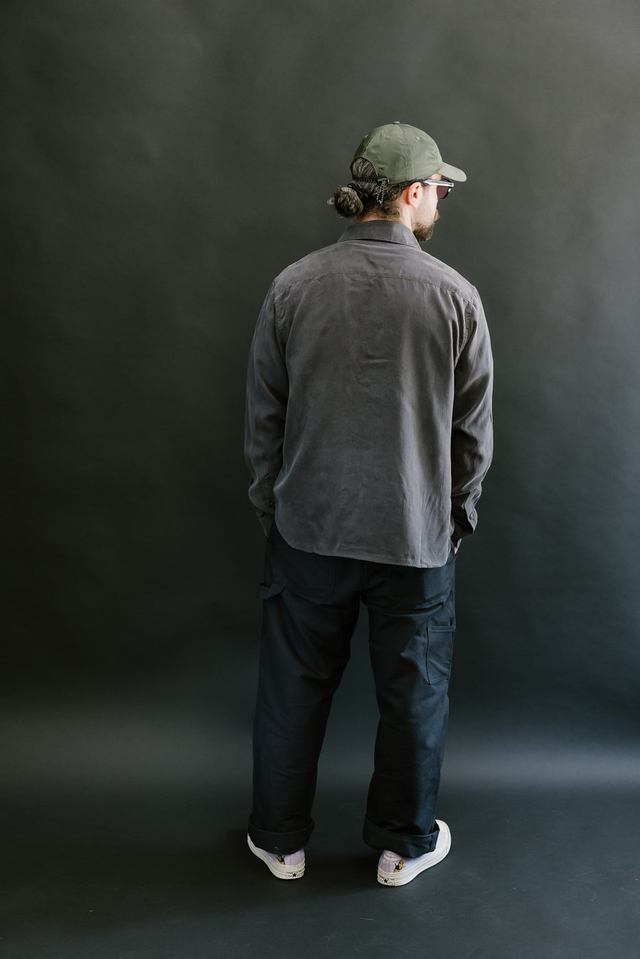 Mechanic Shirt Lyocell - Charcoal