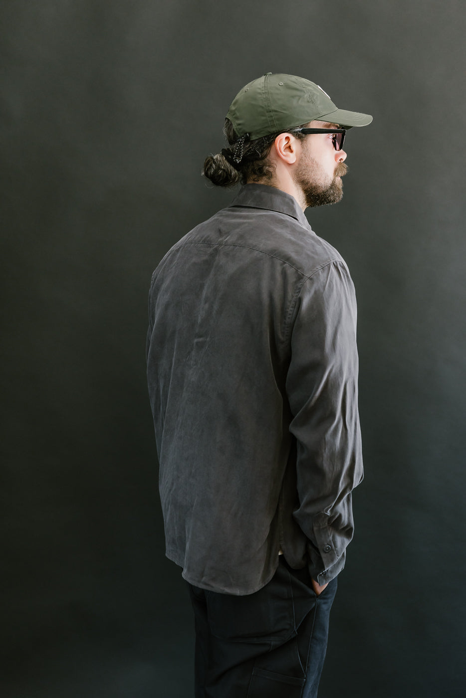 Mechanic Shirt Lyocell - Charcoal
