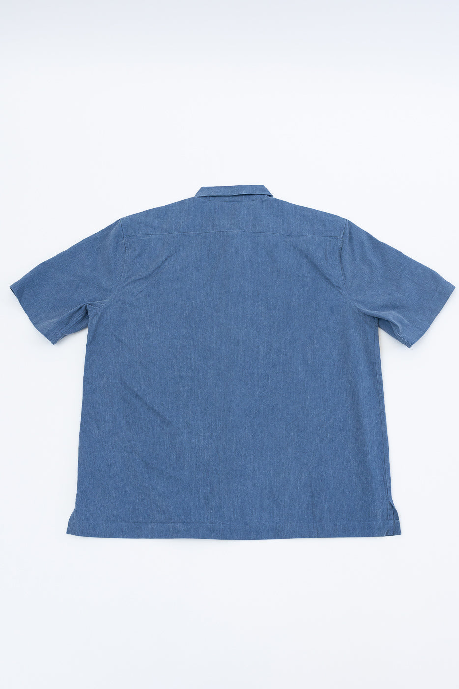 Short Sleeve Work Shirt - Blue Pigment Dye | Dant