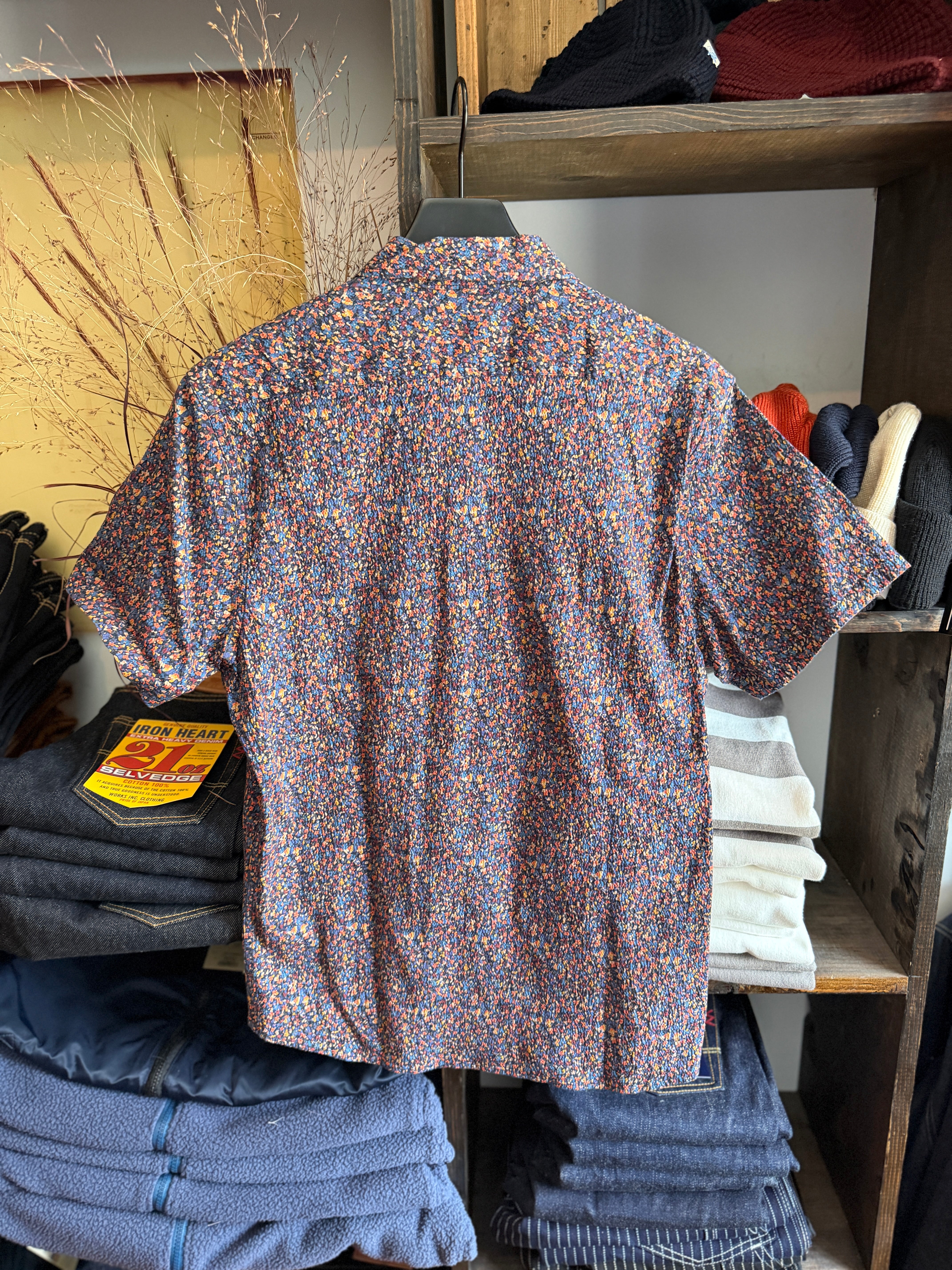 Once Worn - Taylor Stitch Floral Shirt - Size 38
