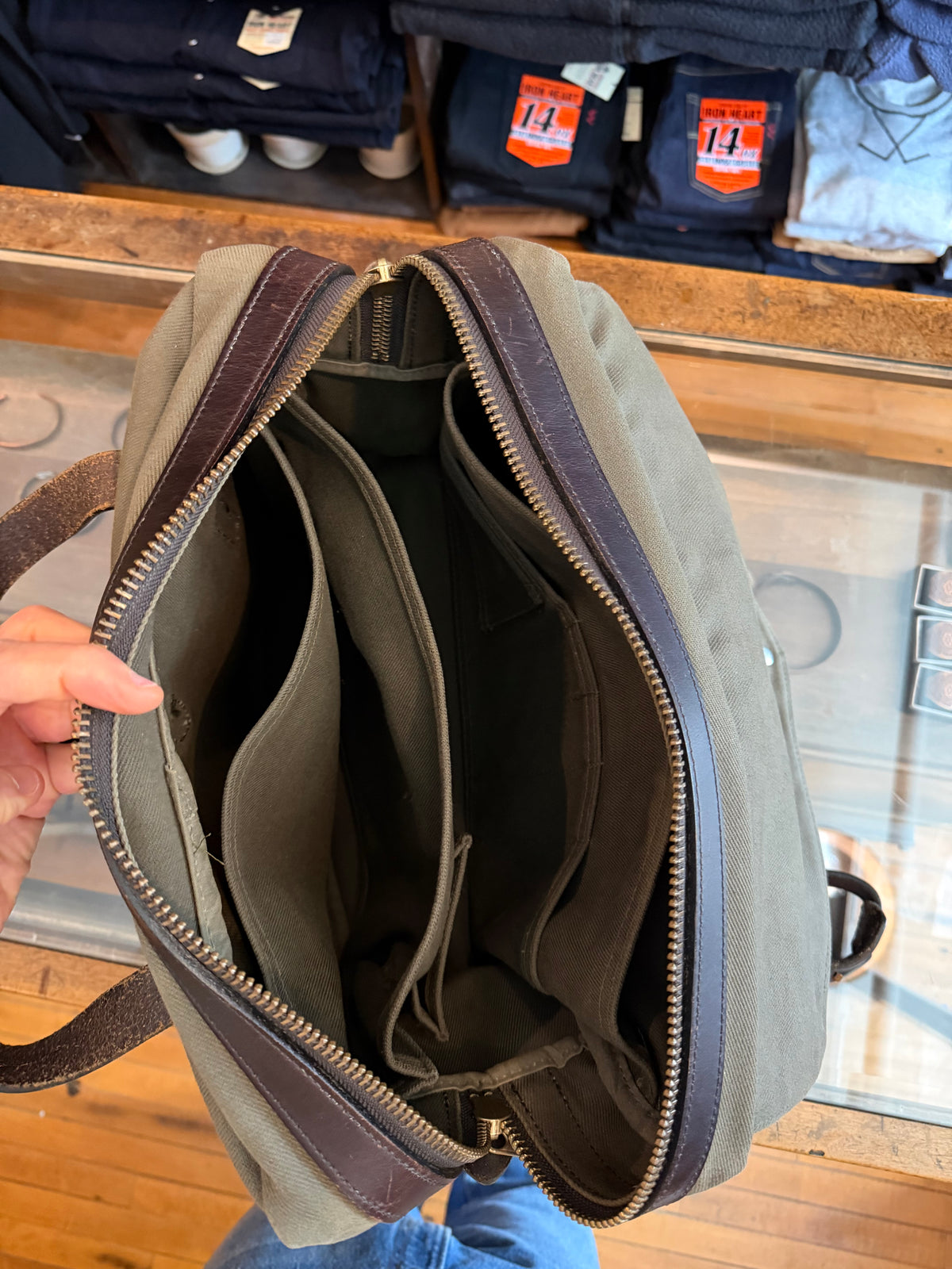 Vintage Filson Briefcase - Green