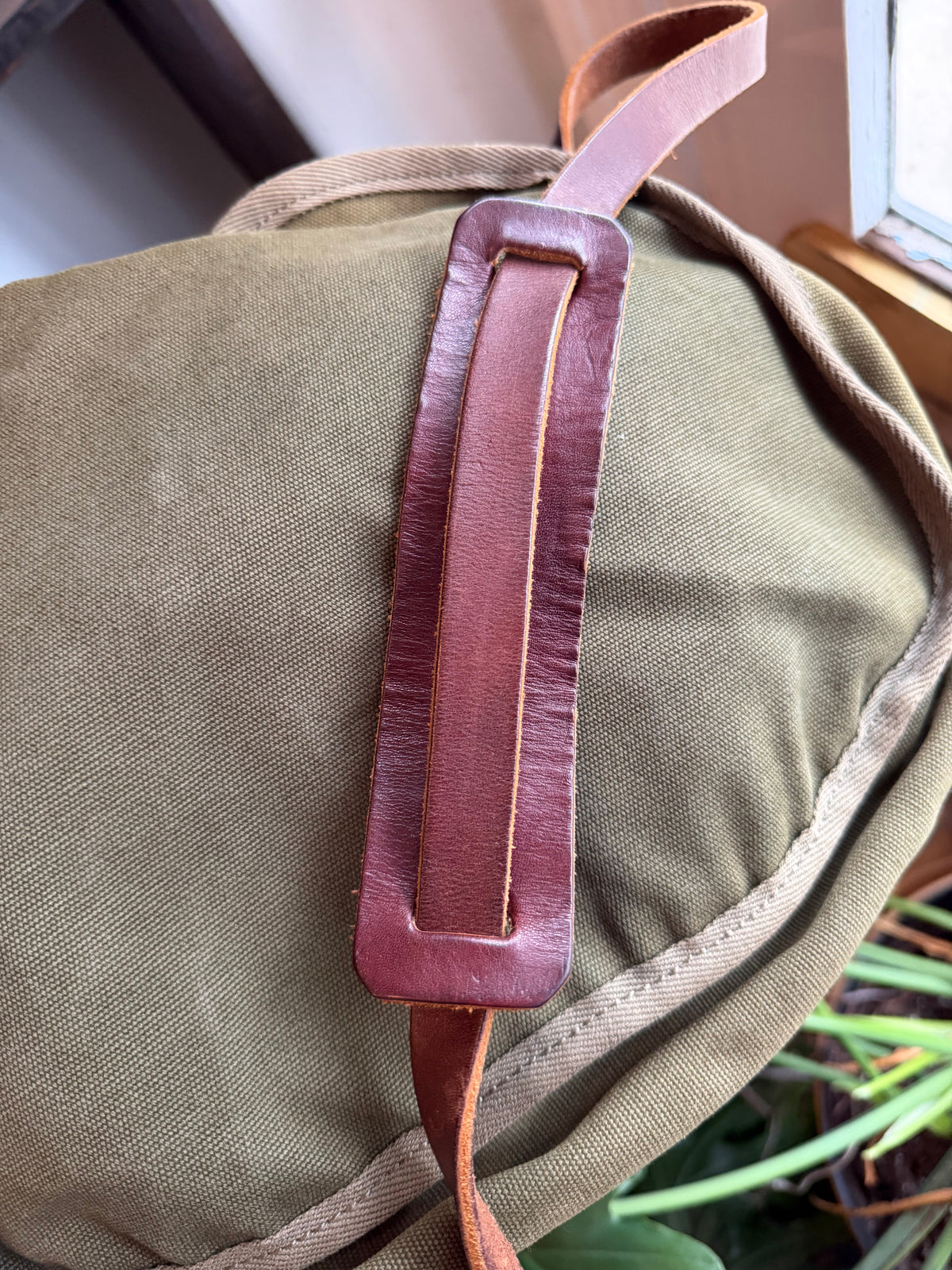 Vintage Duluth Pack Shell Bag - Green