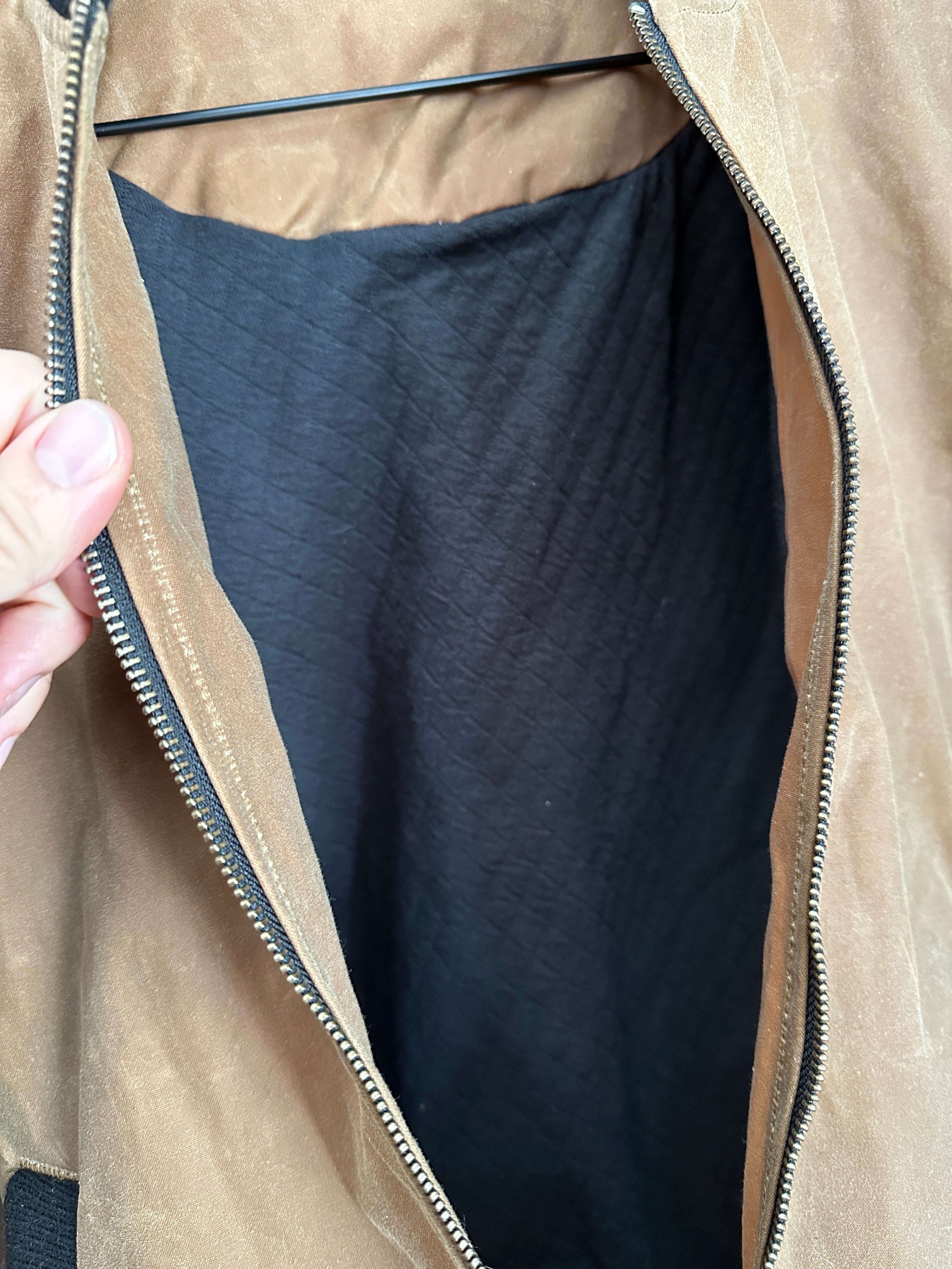 Twice Worn - Stadium Jacket - Tan