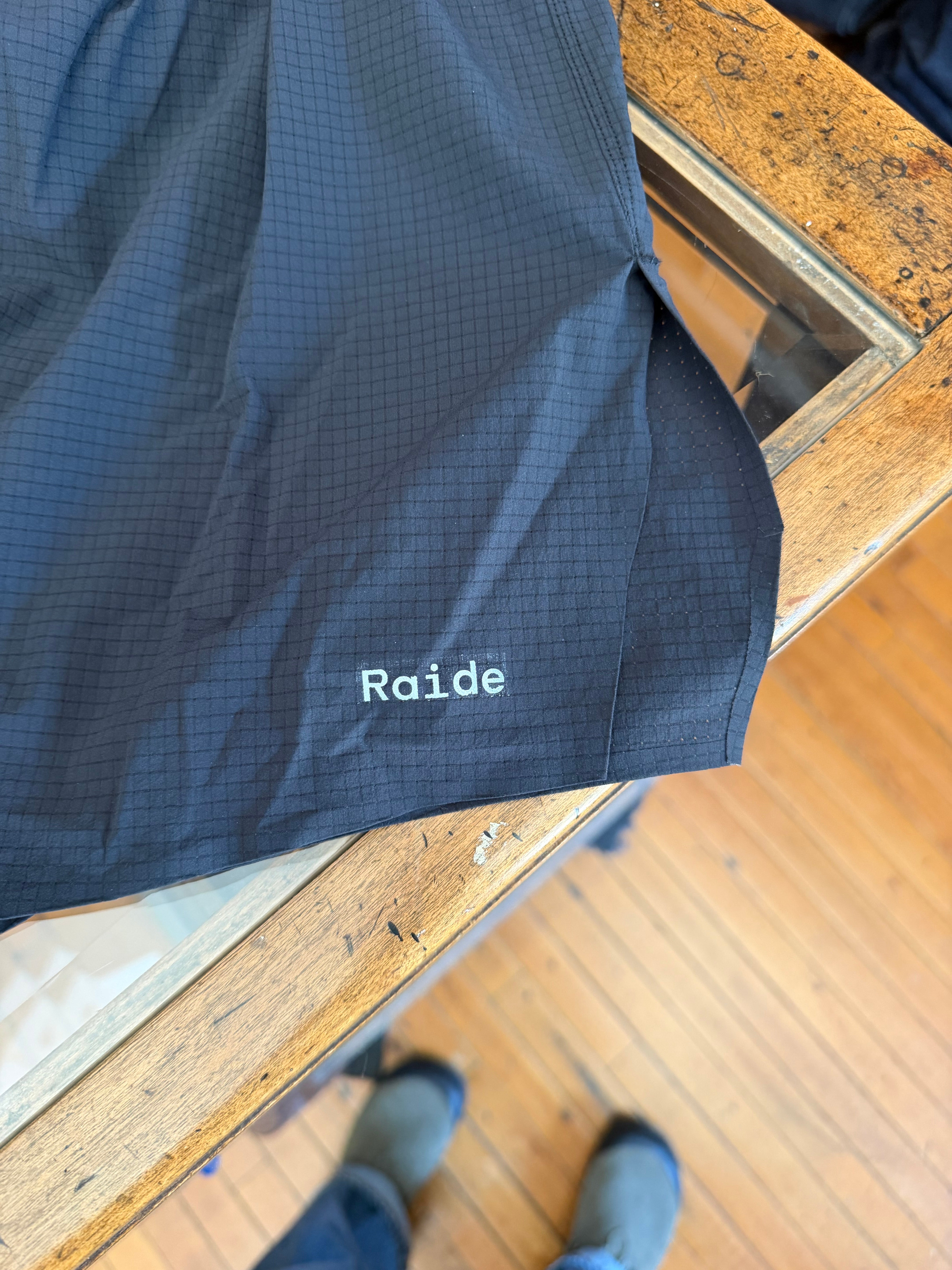 Gently Used Raide Research Shorts - Black - Medium