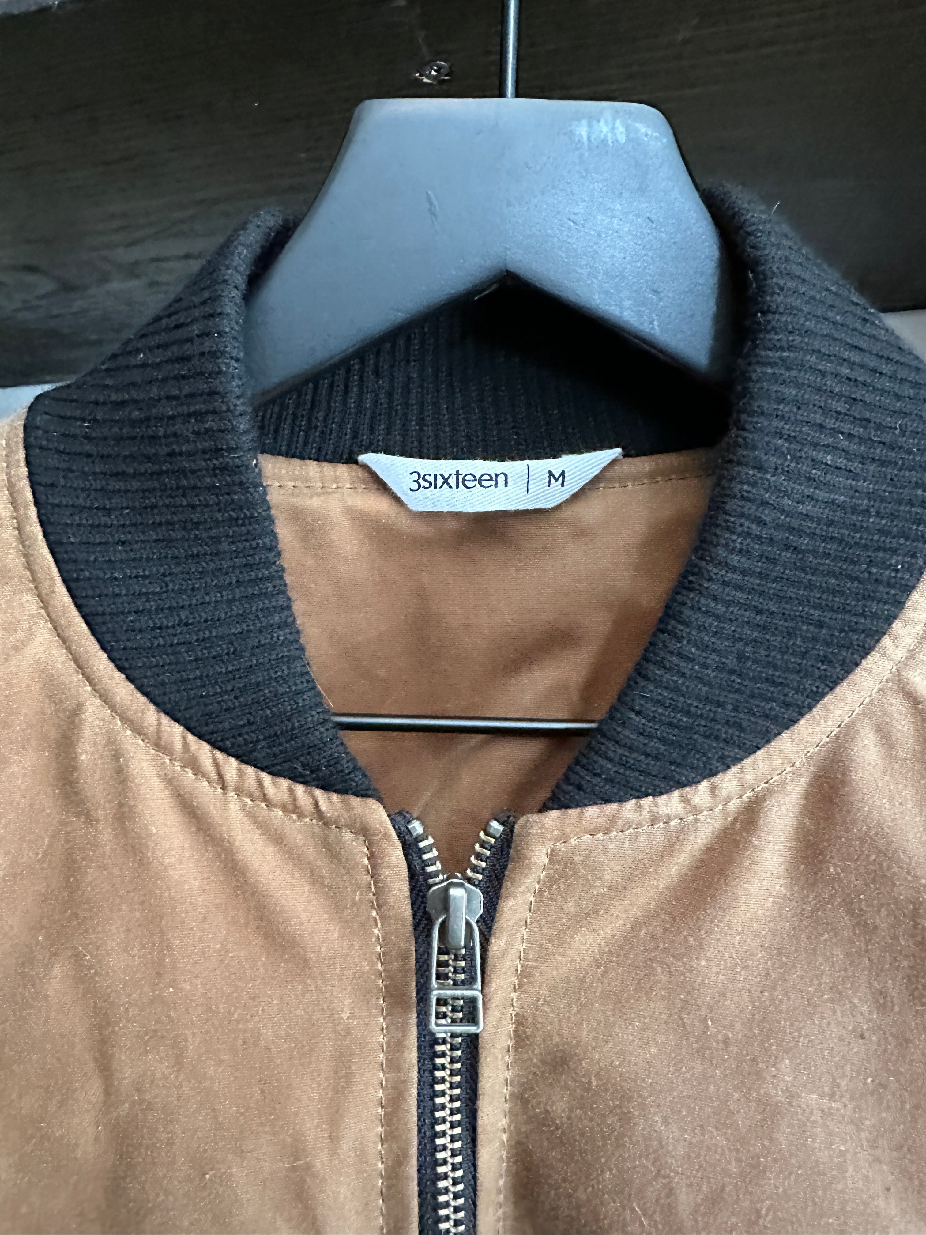 Twice Worn - Stadium Jacket - Tan