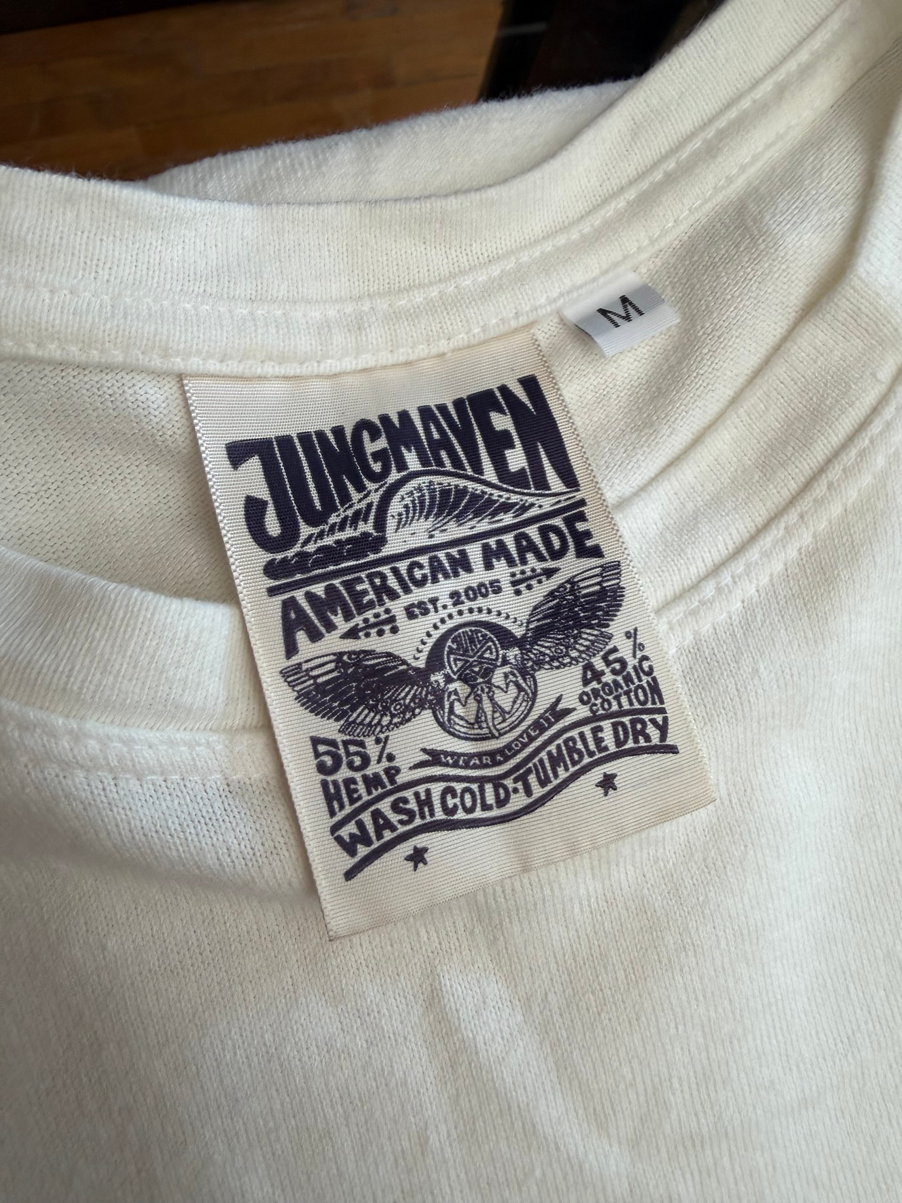 Gently Used Jungmaven Baja Tee - White - Medium