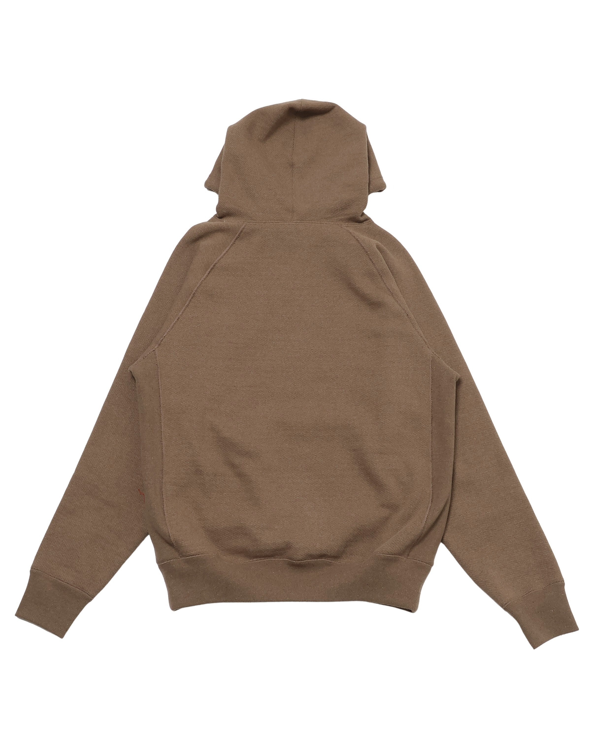 Pullover Hoodie - Iron Mordant Double Heavyweight French Terry Foxfibre® - Coyote 80