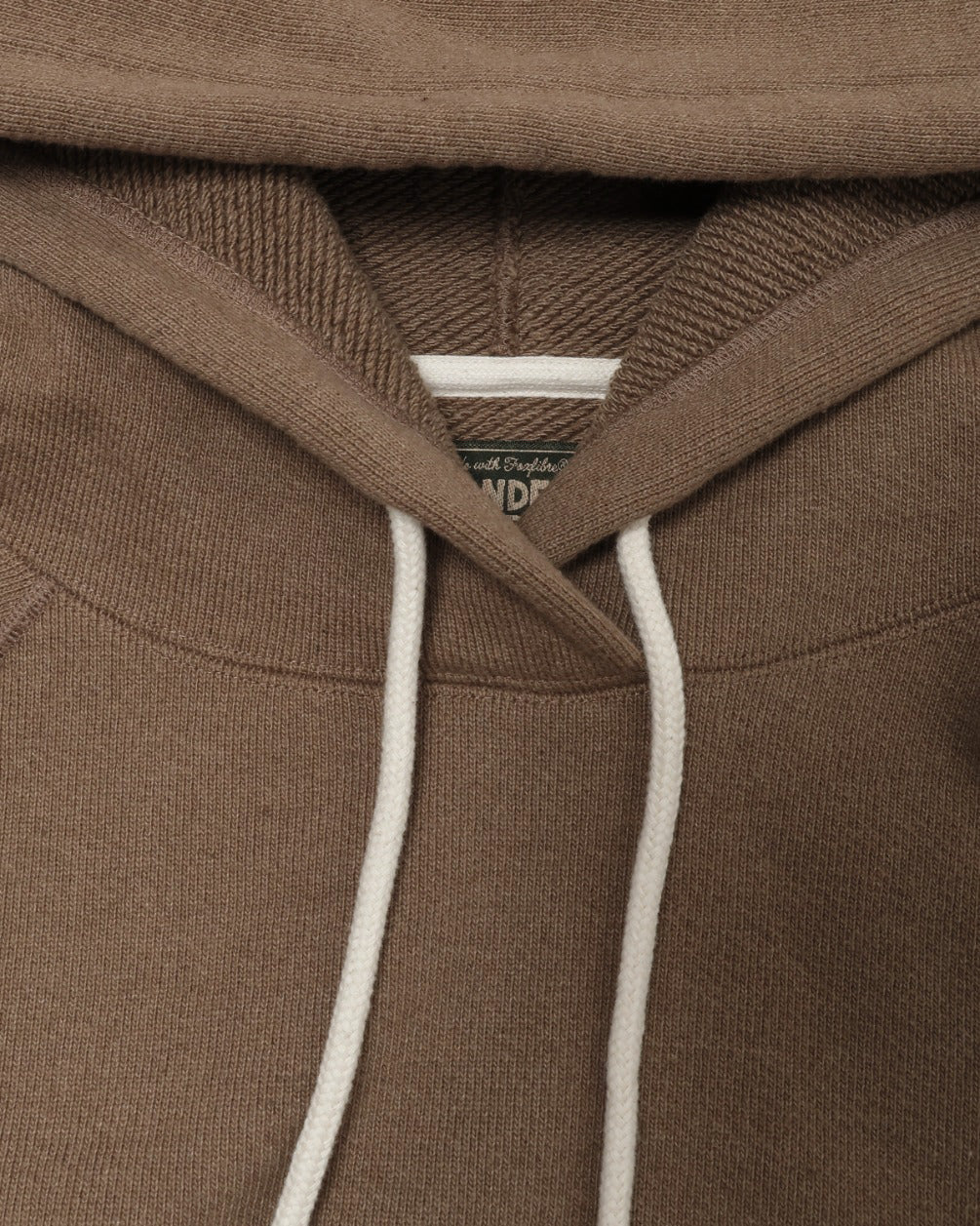 Pullover Hoodie - Iron Mordant Double Heavyweight French Terry Foxfibre® - Coyote 80