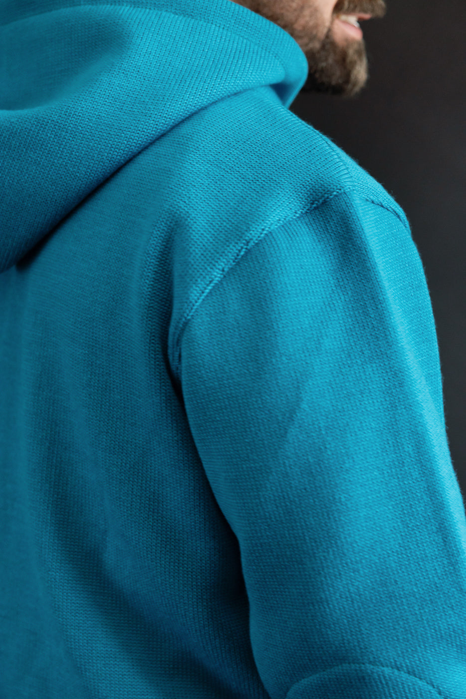 Close-up of male model 5'9