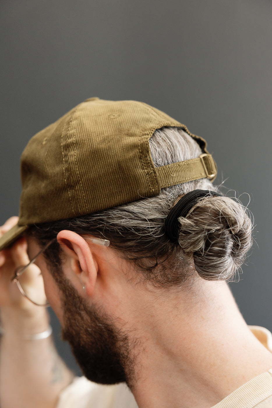 Corduory Baseball Hat - Olive | Dant