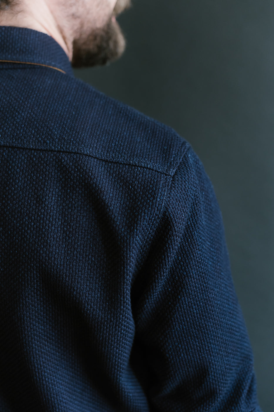 Crissman Overshirt - Indigo Sashiko