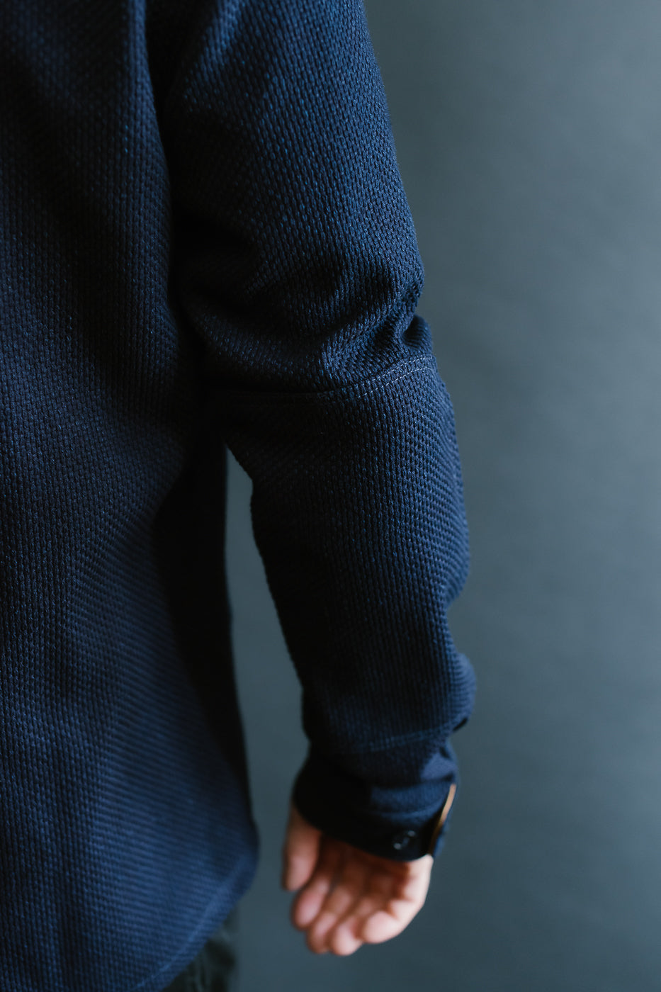 Crissman Overshirt - Indigo Sashiko