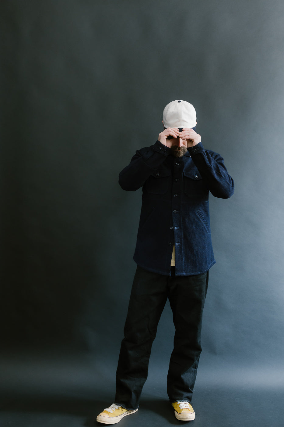 Crissman Overshirt - Indigo Sashiko
