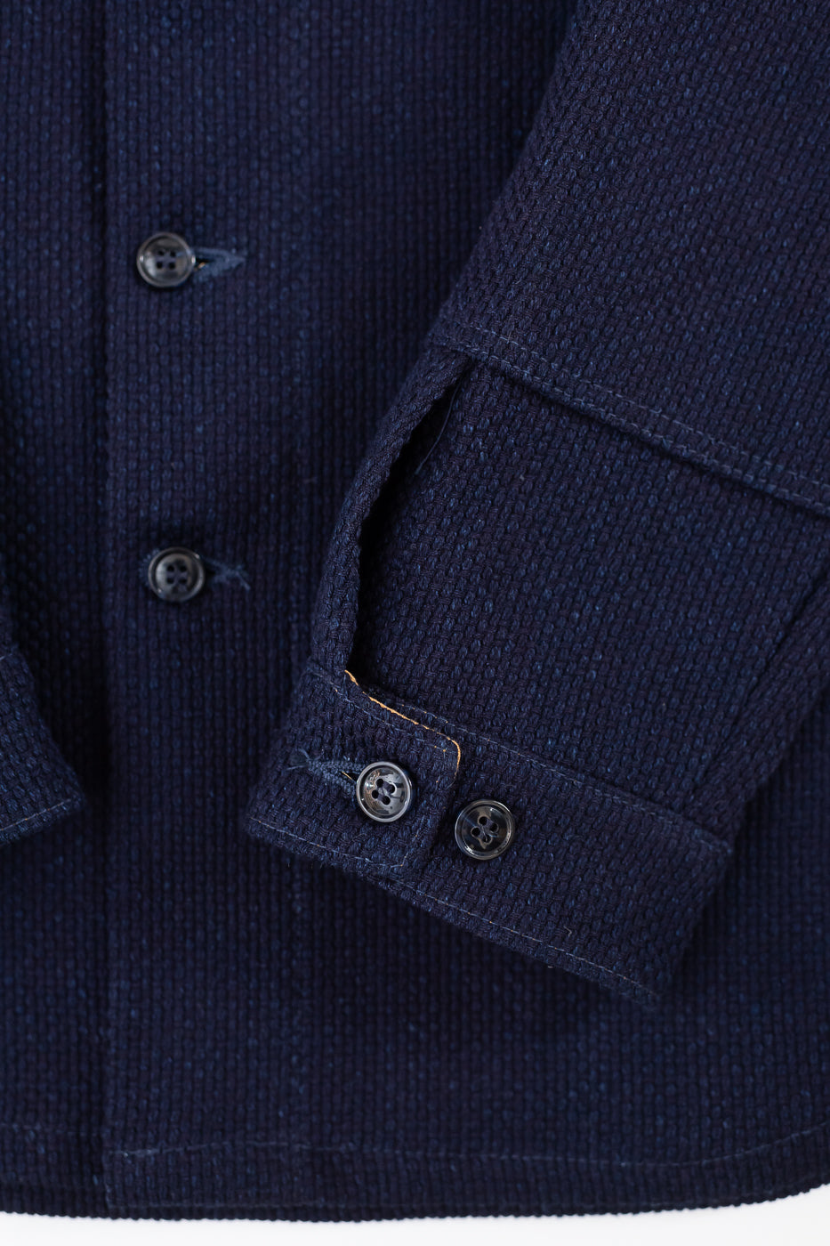 Crissman Overshirt - Indigo Sashiko