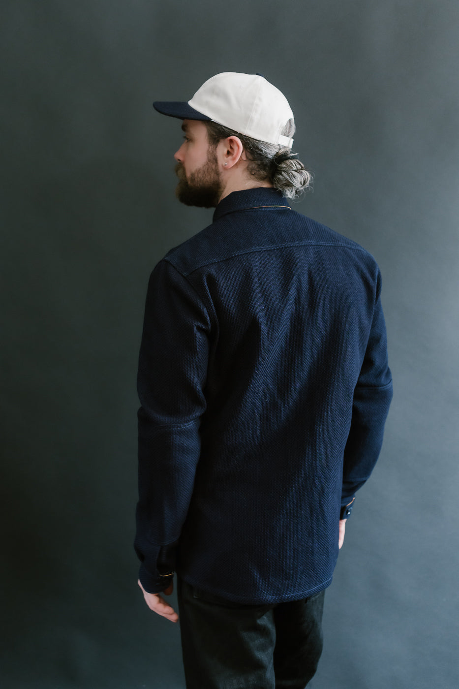 Crissman Overshirt - Indigo Sashiko
