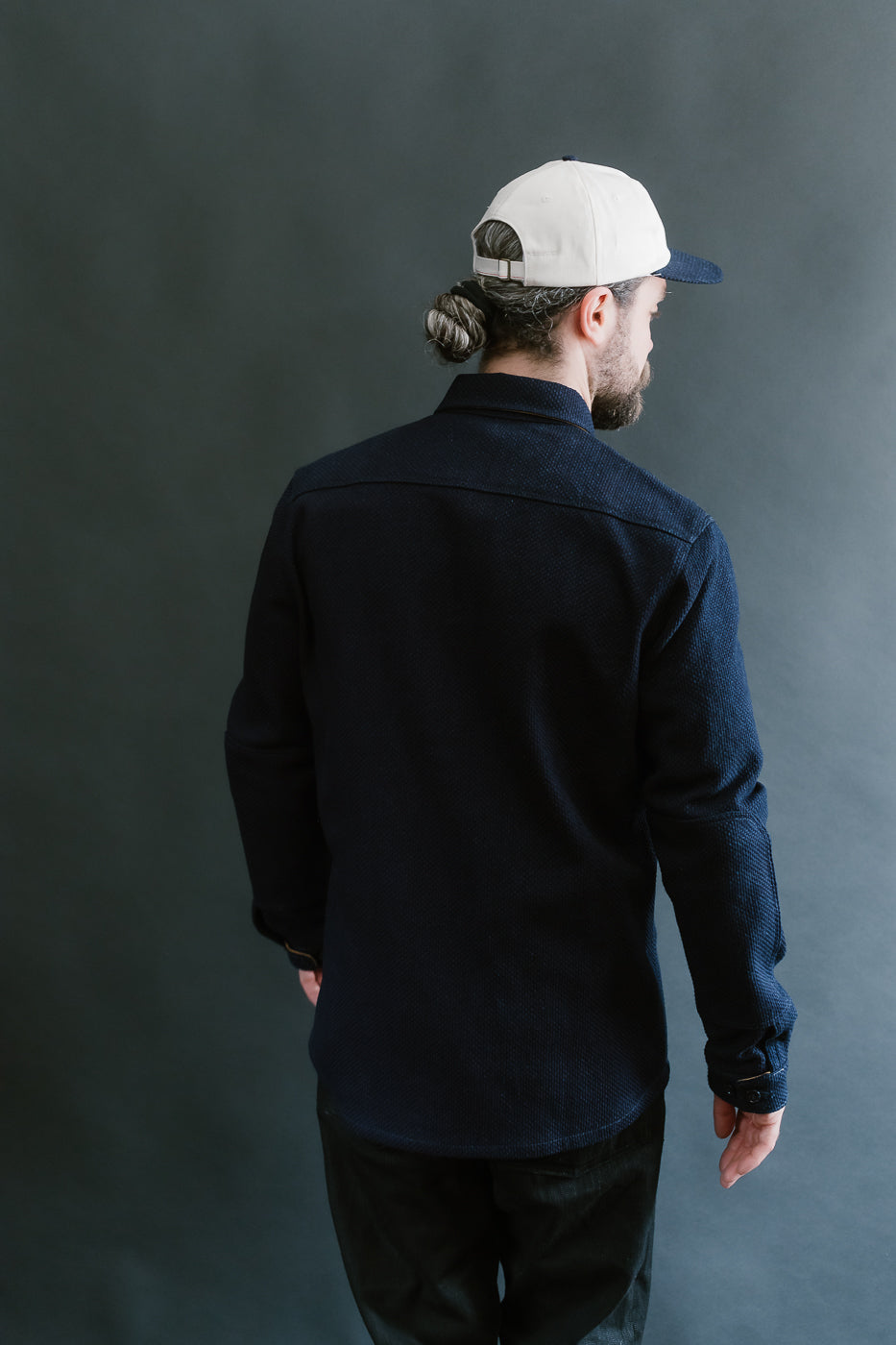 Crissman Overshirt - Indigo Sashiko