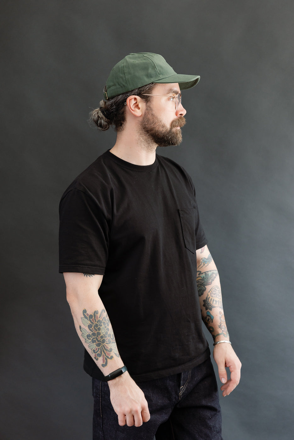 Dry Waxed Cotton Baseball Hat - Spruce