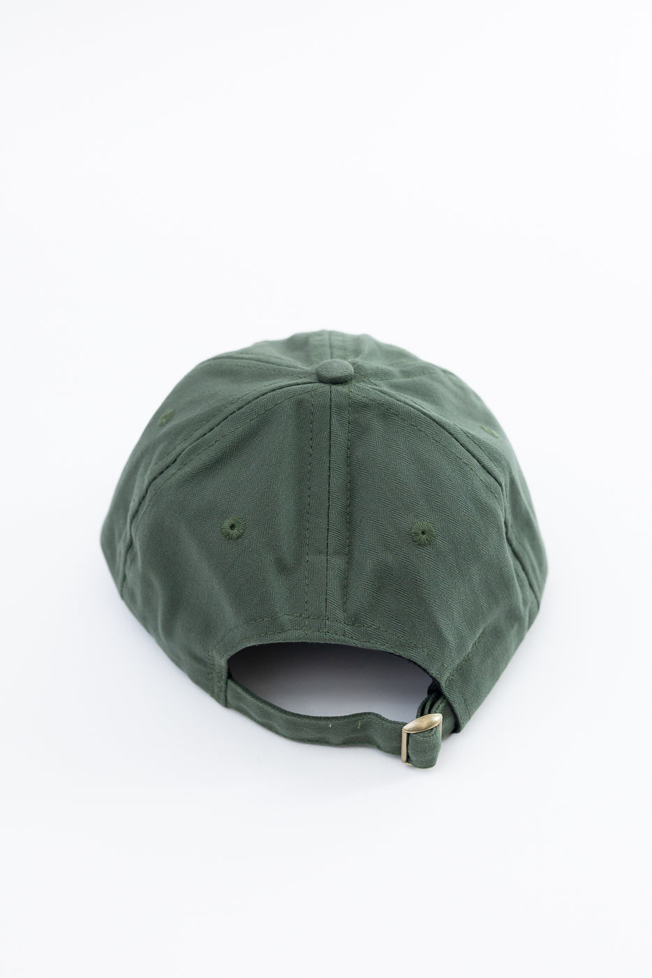 Dry Waxed Cotton Baseball Hat - Spruce