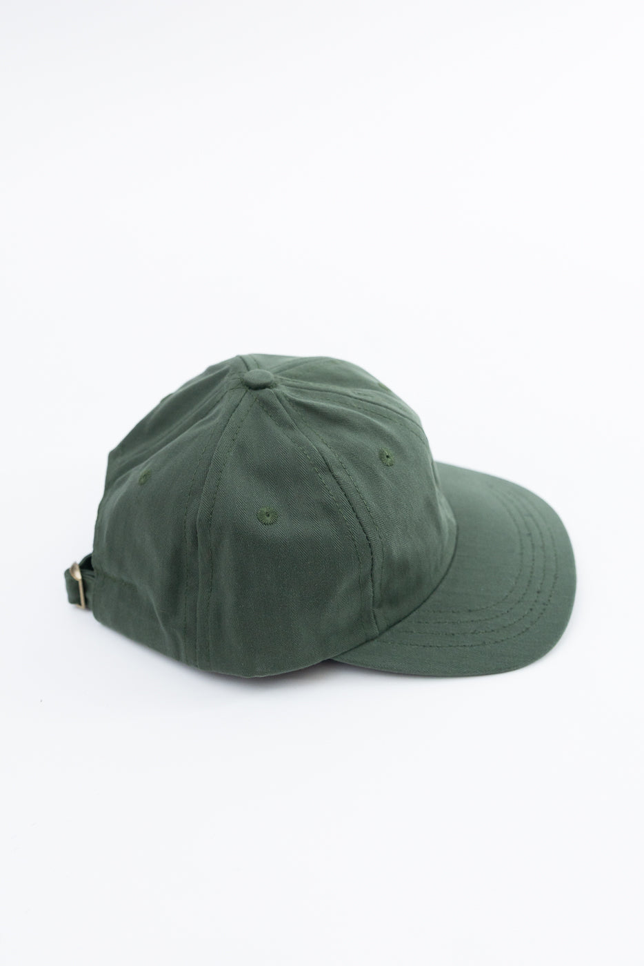 Dry Waxed Cotton Baseball Hat - Spruce