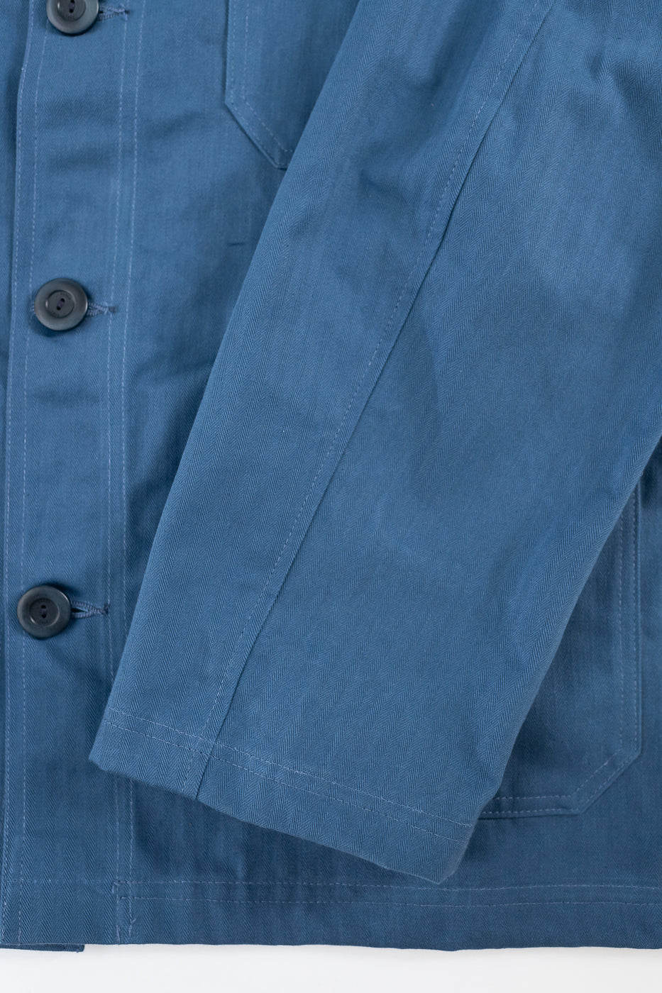Dry Waxed Chore Coat - Mock Blue