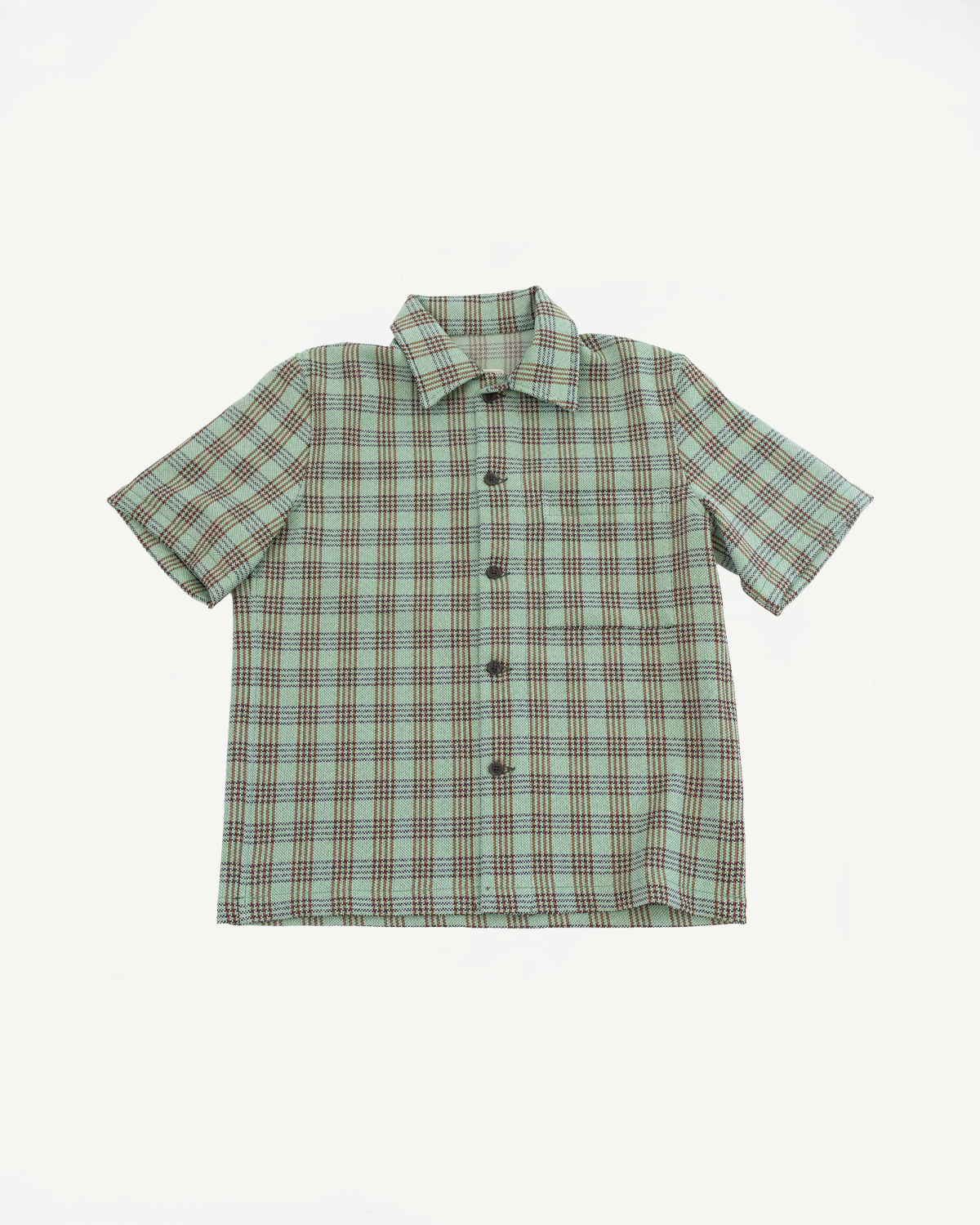 Lawn Chair Plaid Lounge Shirt - Green