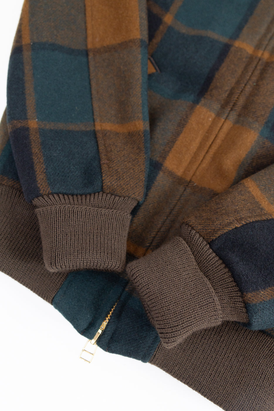 Melton Wool Weekender Jacket - Oregon Plaid
