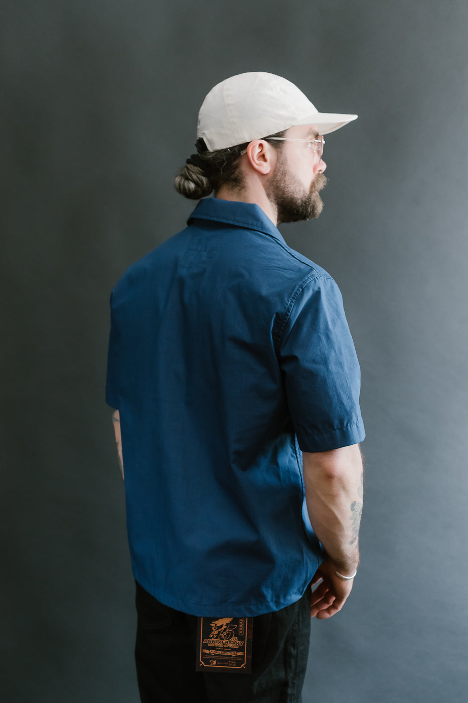 Skyliner Lounge Shirt - Indigo Ripstop